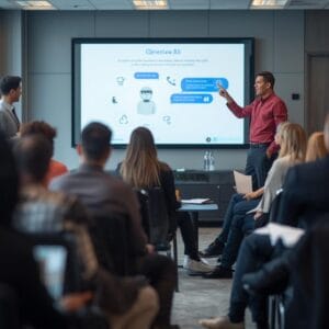 Sensibilisation à l’IA générative et ChatGPT pour les managers du secteur sanitaire et social